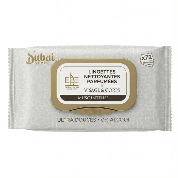 Dubai Style Feuchttücher Intensiver Moschus, x72 St