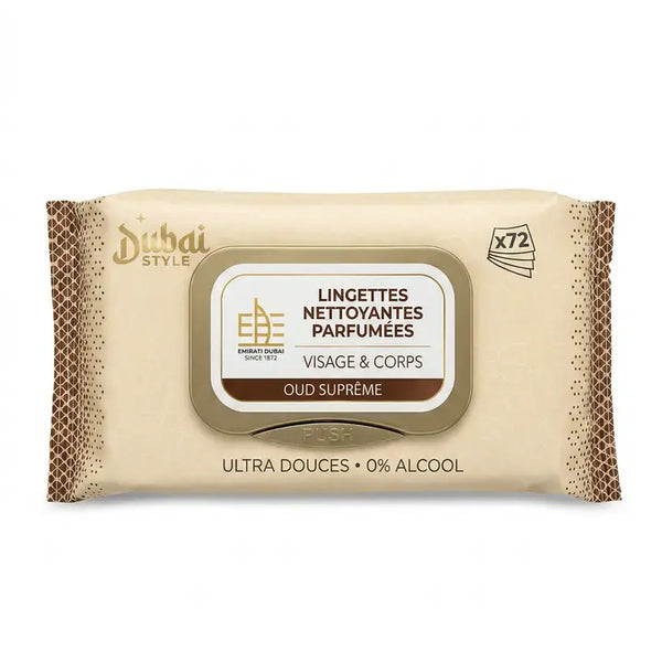 Dubai Style Feuchttücher Oud Sûpreme, 72 St